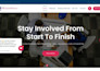 create and build a stunning portfolio website develop a responsive design